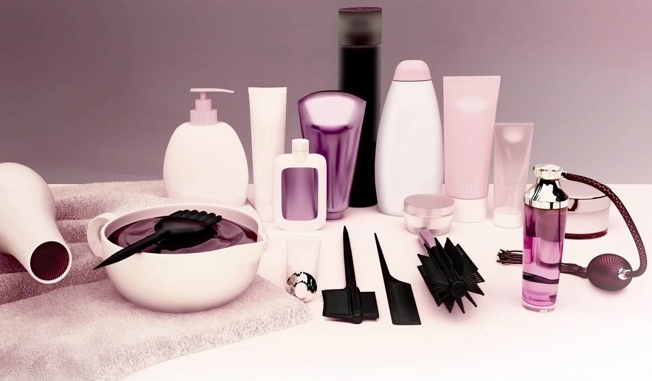 Different hair care and treatment products